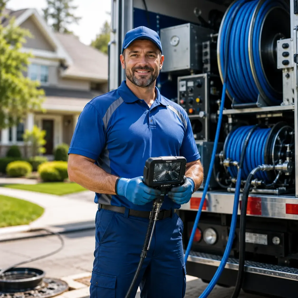 Local outdoor drain cleaning specialists in Splendora, TX